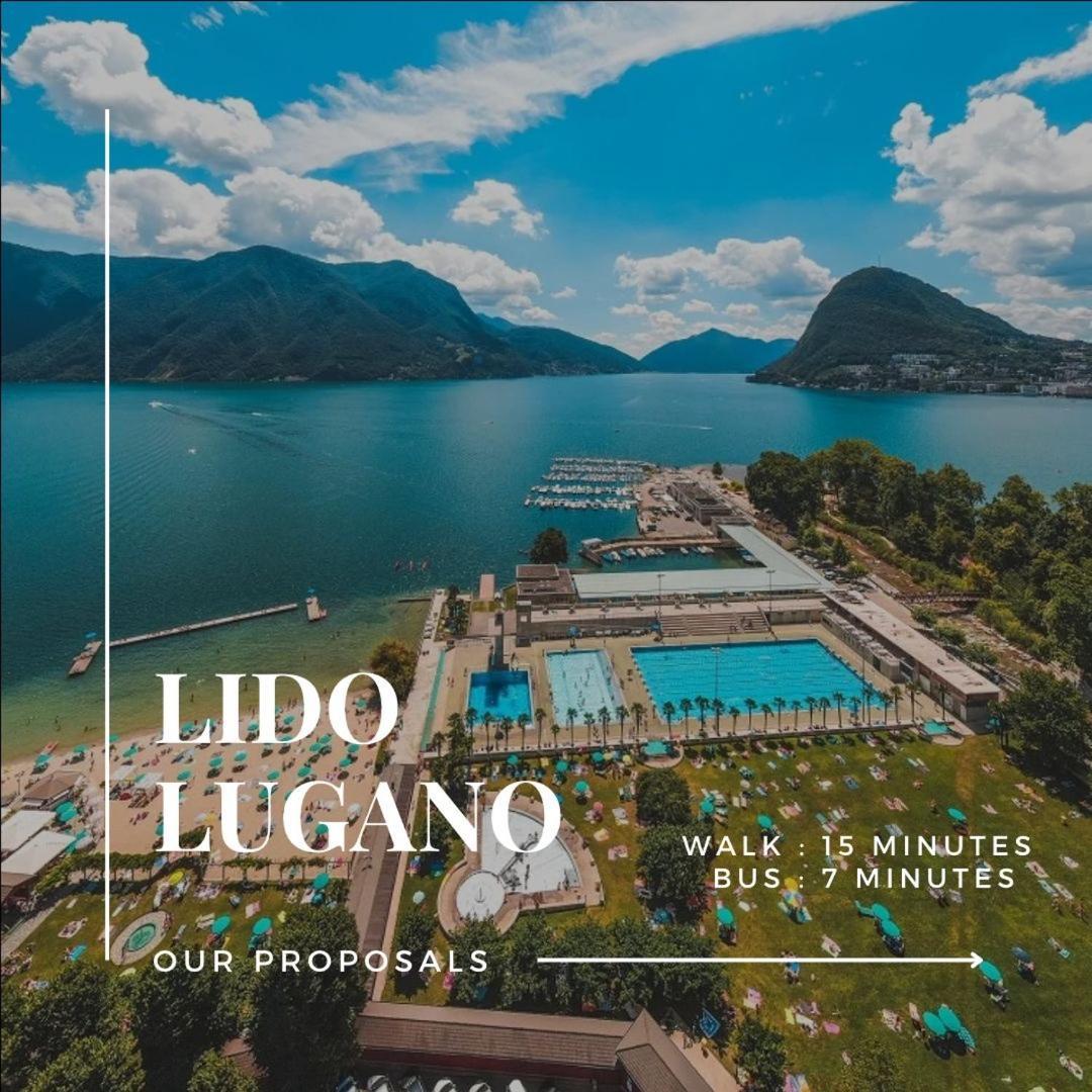 Apartamento Gotthard House Lugano Exterior foto